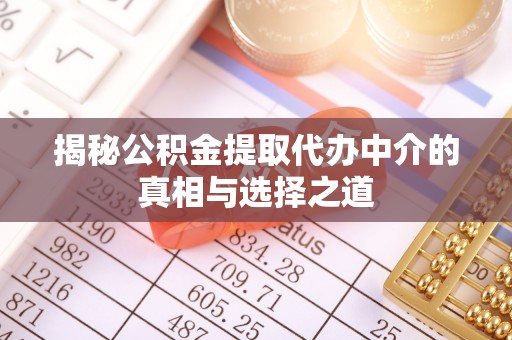 久治揭秘公积金提取代办中介的真相与选择之道